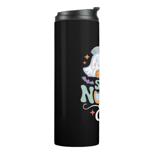 In meiner leckeren Nursezeit Halloween-Trick oder Thermosbecher (Nach links gedreht)