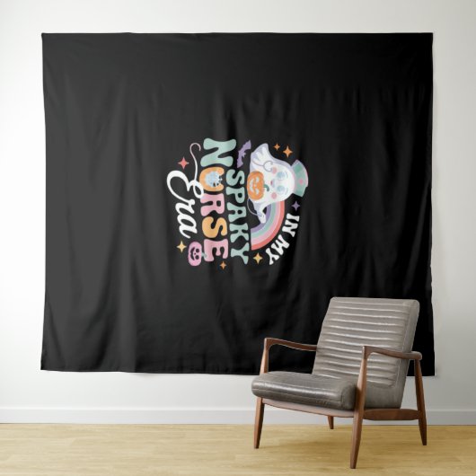 In meiner leckeren Nursezeit Halloween-Trick oder Wandteppich (Beispiel (Horizontal))