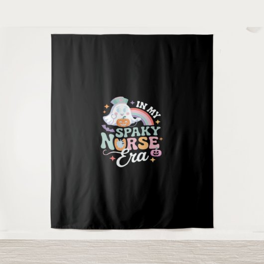 In meiner leckeren Nursezeit Halloween-Trick oder Wandteppich (Vorderseite)