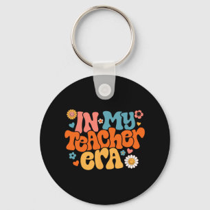 In meiner Lehrer-Ära Groovy Erster Schultag Byck  Schlüsselanhänger