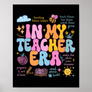 In meiner Lehrer-Ära Zurück zur Schule Würdigungst Poster