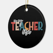 In meiner Lehrerära Geschenk für Lehrer Keramik Ornament (Links)