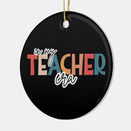 In meiner Lehrerära Geschenk für Lehrer Keramik Ornament (Links)