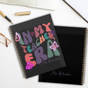 In meiner Lehrerin Era Retro Neon Planer