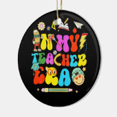 In meiner Lehrerzeit Beste Lehrerin Bewertung Retr Keramik Ornament (Links)