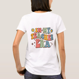 In meiner Lehrerzeit | Groovy Lettering T-Shirt