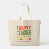 In meiner Lehrerzeit Jumbo Stoffbeutel (Rückseite)