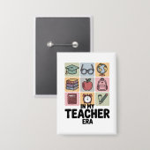 In meiner Lehrerzeit Kindergarten Lehrerleben Button (Vorderseite/Rückseite)