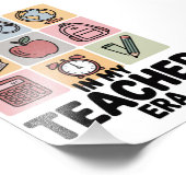 In meiner Lehrerzeit Kindergarten Lehrerleben Fotodruck (Ecke)