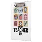 In meiner Lehrerzeit Kindergarten Lehrerleben Klemmbrett (Links)