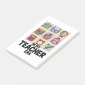 In meiner Lehrerzeit Kindergarten Lehrerleben Post-it Klebezettel (angewinkelt)