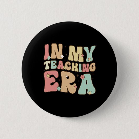In meiner Lehrzeit Coole Geschenke für Lehrer Button (Vorderseite)