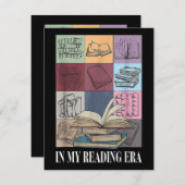 In meiner Leserzeit buchen Sie weiter Begleitkarte (Vorne/Hinten)