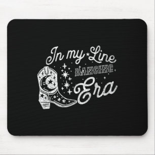 In meiner Line tanzende Ära Cowgirl Line tanzen Te Mousepad