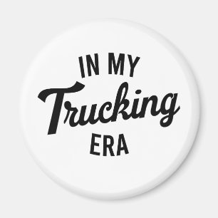 In meiner LKW-Ära Funny Trucker Magnet