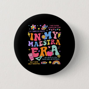 In Meiner Maestra-Ära Cinco De Mayo Spanisch Mexik Button
