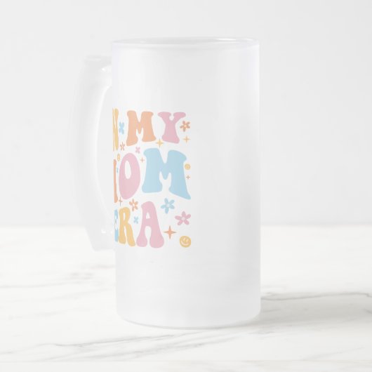 In meiner Mama Ära I Mattglas Bierglas (Vorderseite Links)