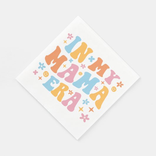 In meiner Mama-Ära I Serviette (Ecke)