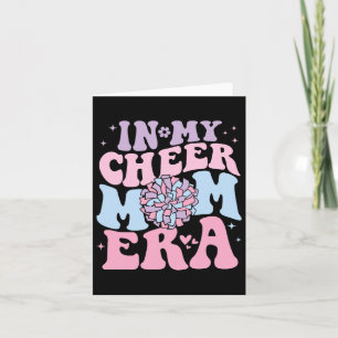 In meiner Mama Era Groovy Cheerleader Football M Karte