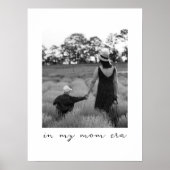 In meiner Mama Zeitalter Personalisierten Familien Poster (Vorne)