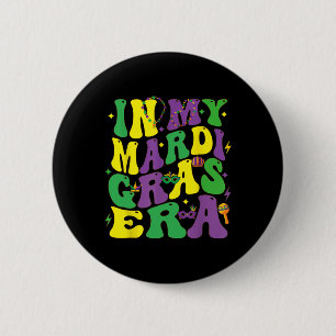 In meiner Mardi Gras Era Karneval Frauen Männer Ki Button