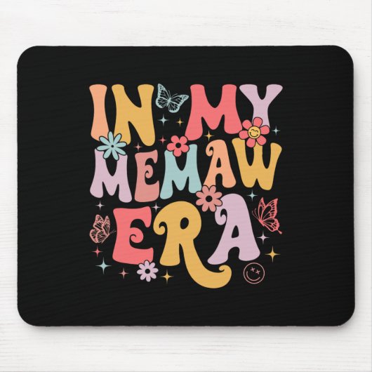 In meiner Memaw Ära erleben Groovy Retro Mütter Da Mousepad (Vorne)
