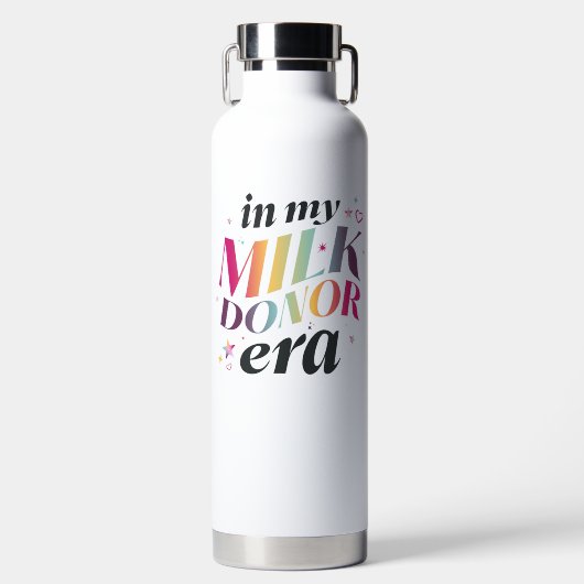 In meiner Milchspender-Ära Wasserflasche Trinkflasche (Vorderseite)