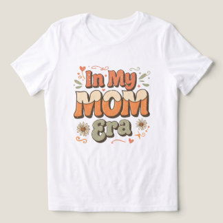 In meiner Mom-Ära Groovy Retro Muttertag Mama Tri-Blend Shirt