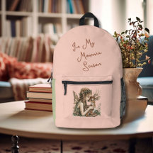 In meiner Mommasaison Wald-Land-Windelbeutel-Rucks