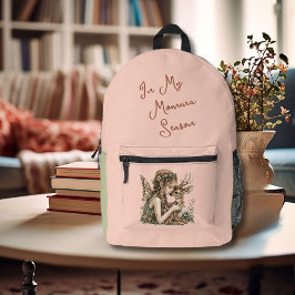 In meiner Mommasaison Wald-Land-Windelbeutel-Rucks Bedruckter Rucksack