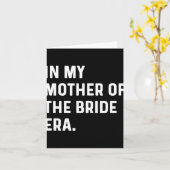 In meiner Mutter der Brautzeit - Hochzeit Bachelor Karte (Gelbe Blume)