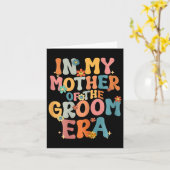 In meiner Mutter der Groom-Ära Mama Mutter der Gr Karte (Gelbe Blume)