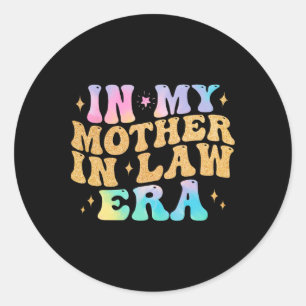 In meiner Mutter im Jura Ära Hochzeitstag von Sohn Runder Aufkleber
