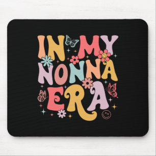 In meiner Nonna Era Groovy Retro Mütter Day Butter Mousepad