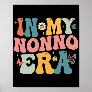 In meiner Nonno-Ära Mutter Oma Muttertag Poster
