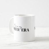 In meiner nüchternen Ära  Kaffeetasse (Vorderseite Links)