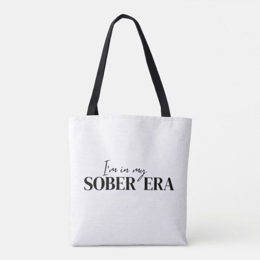 In meiner nüchternen Ära Tasche (Rückseite)