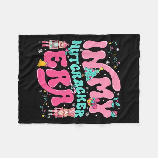 In meiner Nutcracker Era Nutcracker Squad Nk Weihn Fleecedecke (Vorderseite (Horizontal))