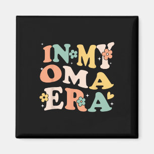 In meiner Oma Ära Funny Sarcastic Groovy Retro Müt Magnet