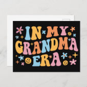 In meiner Oma-Ära I Postkarte (Vorne/Hinten)