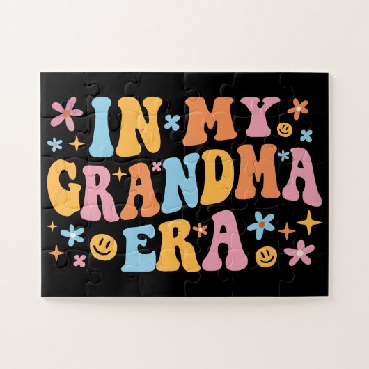 In meiner Oma-Ära I Puzzle (Horizontal)