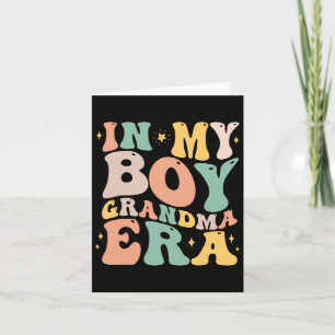 In meiner Oma-Ära mit meinem Jungen Lustige Oma-Ge Karte