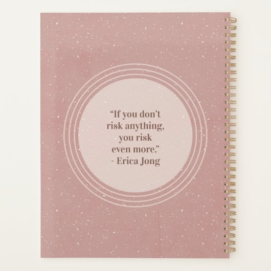 In meiner organisatorischen Ära Custom Funny Plann Planer (Rückseite)