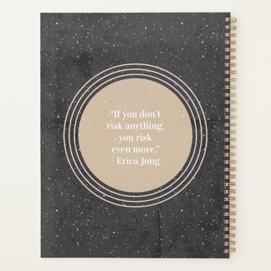 In meiner organisatorischen Ära Custom Funny Plann Planer (Rückseite)