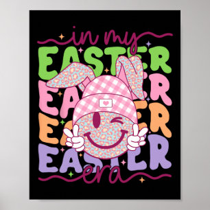 In meiner Osterzeit Rabbit Bunny Happy Ostertag Fr Poster