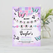 In meiner Party Einladung zum Geburtstag (Stehend Vorderseite)