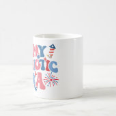 In meiner Patriotischen Ära USA Amerika 4. Juli Re Kaffeetasse (Mittel)