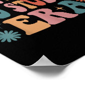 In meiner Phd Student-Ära Funny Women Weihnachten Poster (Ecke)