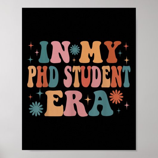 In meiner Phd Student-Ära Funny Women Weihnachten Poster (Vorne)