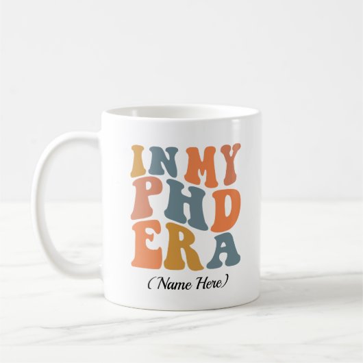In meiner Phd-Zeit Kaffeetasse (Links)